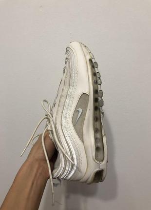 Кроссовки nike air max 97 белые