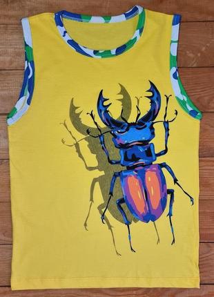 Майка для мальчика "жук"