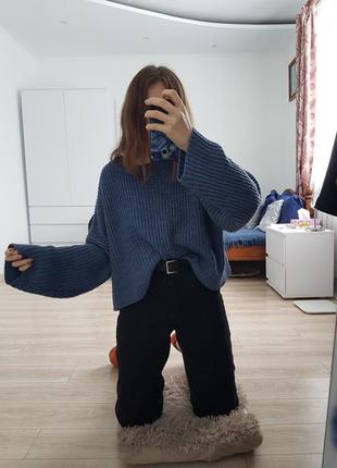 Светрик синій h&m