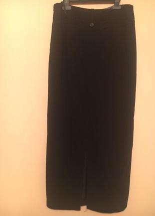 Элегантная длинная  юбка на подкладке.4 фото