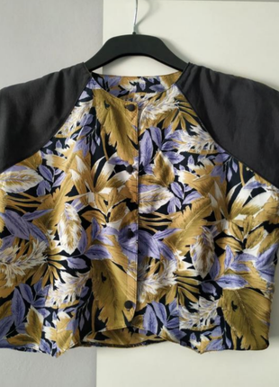 Летний топ блуза с принтом house