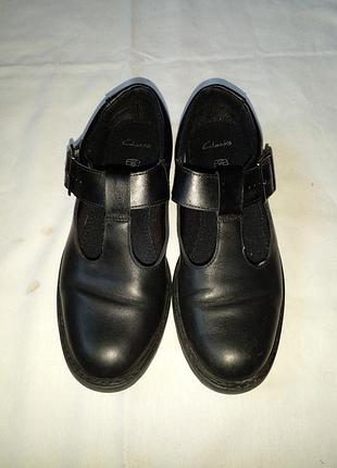 Туфлі шкіряні clarks 38-39 розмір3 фото