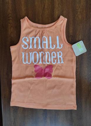 Майка футболка топ с бабочкой