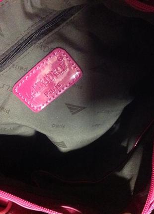 Лакова сумка lantadeli paris сумка