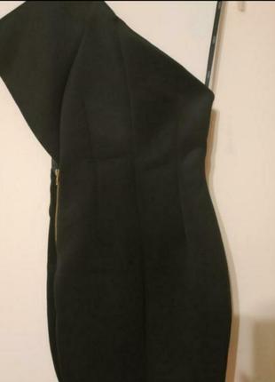 Маленькое чёрное платье мини от asos молния7 фото
