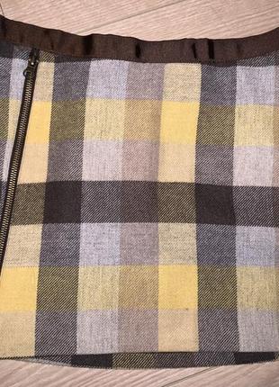 Спідниця в клітку mayoral chio з вовни