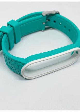Ремешок для mi band 5 mi band 6 с металлической застёжкой