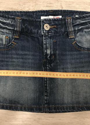 Стильна джинсова міні-спідниця tally weijl1 фото