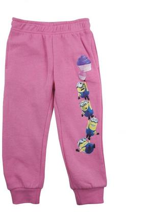Скидка утепленные трикотажные штаны с миньонами на девочек, despicable me sun city