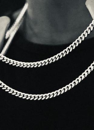 Ланцюжок ланцюг цепура панцирні плетіння 50 см1 фото