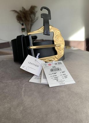 Reserved ремень кожаный xs