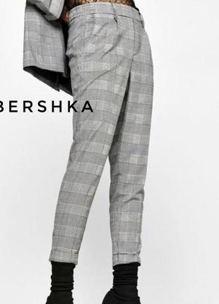 Штани картаті bershka xs р 34