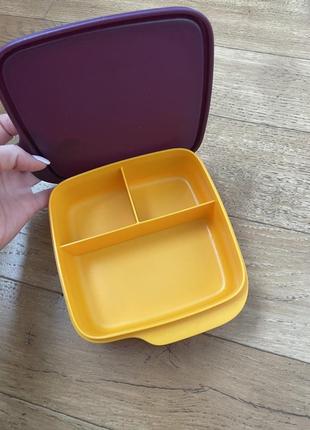 Ланчбокс пластик для їжі tupperware