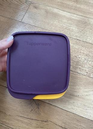 Ланчбокс пластик для їжі tupperware3 фото