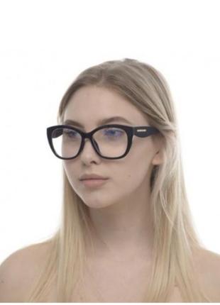Комплект комп'ютерні окуляри серветка мікрофібра чохол жорсткий1 фото