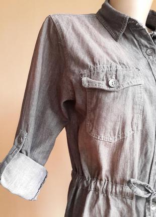 Джинсове сукню бавовна bershka іспанія 5