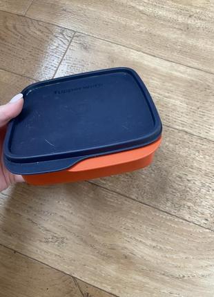 Ланчбокс пластик для їжі tupperware2 фото