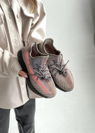 Жіночі легкі дихаючі кросівки adidas yeezy boost 350🆕адідас 350