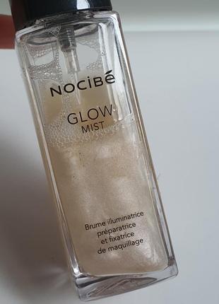 Освітлюючий спрей для підготовки і фіксації макіяжу nocibé glow mist2 фото