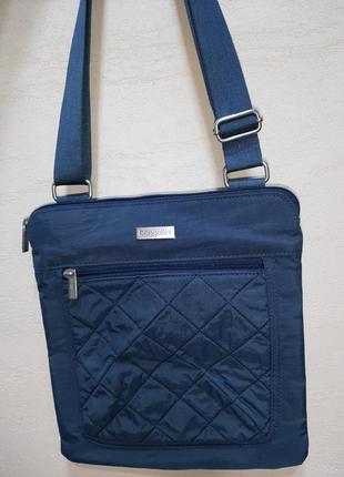 Baggallini стильная текстильная сумка месенджер