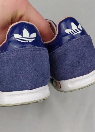 Жіночі замшеві кросівки, кеди adidas originals la trainer samba gazelle superstar campus оригінал5 фото