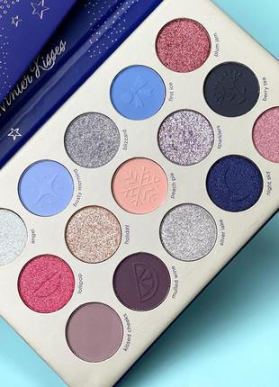 Палетка тіней parisa winter kisses ice love, 15 кольорів к. 3195