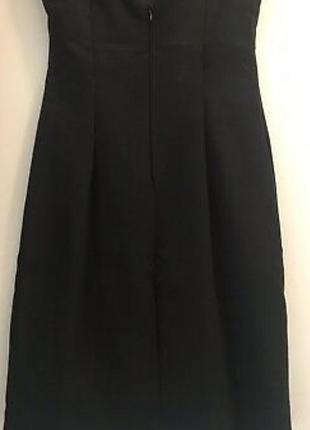 Маленькое чёрное платье с открытой спиной zara6 фото