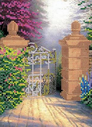 Схема на тканині для вишивання бісером абрис арт ас-411 хвіртка