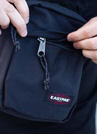 Мужская барсетка eastpak the one messenger мессенджер черный подарок на 14 февраля сумка через плечо1 фото