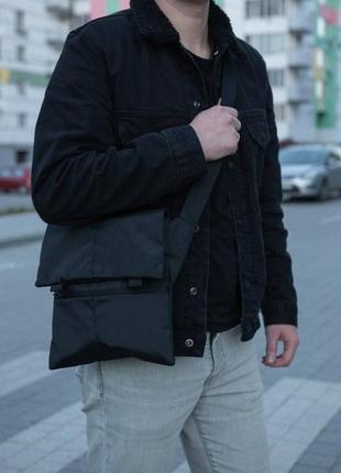 Тактичний месенджер з кобурою на липучці подарунок чоловікові на 14 лютого сумка через плече