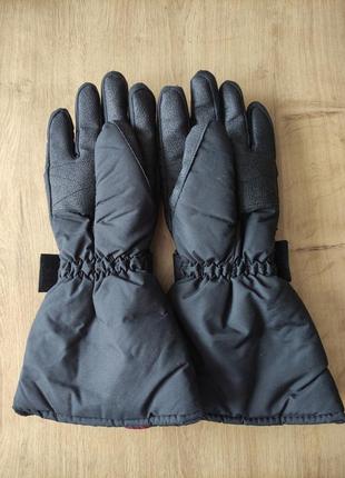 Фірмові високі чоловічі лижні спортивні рукавички - краги supretherm, німеччина. розмір 83 фото