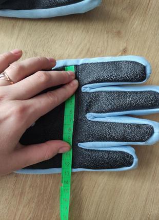 Фирменные высокие мужские лыжные спортивные перчатки - краги supretherm, германия.  размер 9 .10 фото