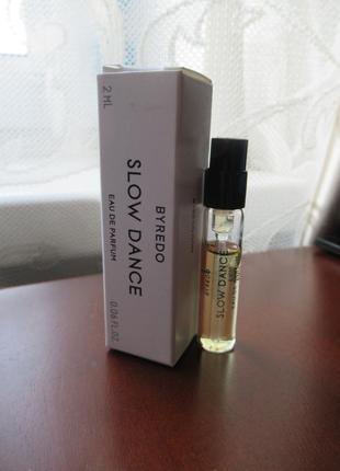 Пробник byeredo slow dance, edp