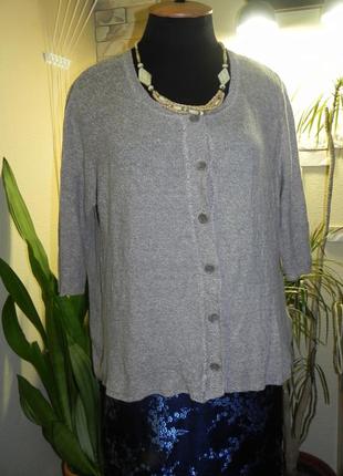 100%-лен!! блузка в стиле  «бохо»  свободного кроя от oska германия