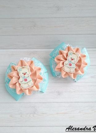 Чарівні бантики з ведмежам