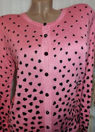 🔥красива нарядна кофточка з сердечками🔥