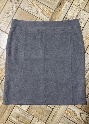 Оригинальная драповая юбка,в составе шерсть zaffiri1 фото