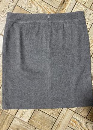 Оригинальная драповая юбка,в составе шерсть zaffiri6 фото