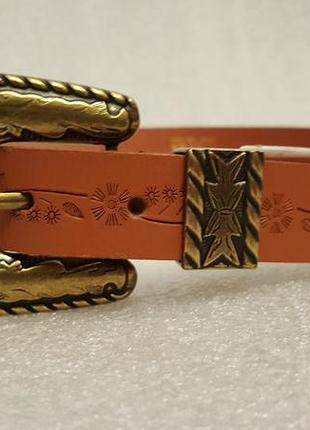 Кожаный  ремень pieces