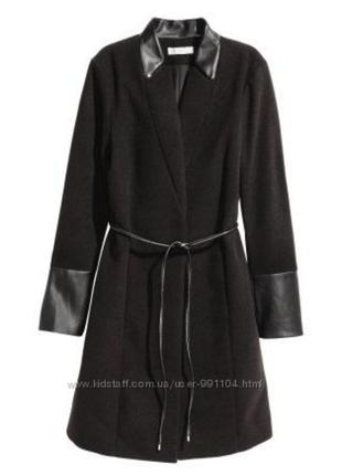 Пальто стильное  фирма н&м. размер м-л  44-46