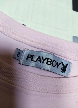 Винтажная укороченная футболка playboy5 фото