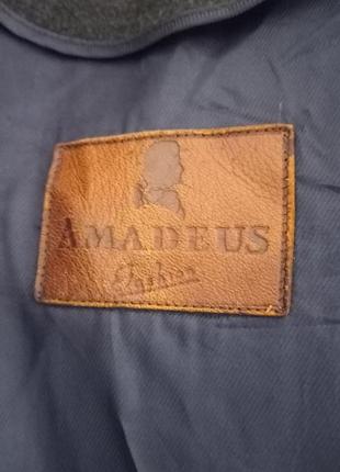 Мужское, шикарное, длинное шерстяное пальто amadeus6 фото