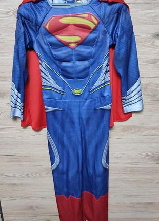 Детский костюм супермен на 7-8 лет
