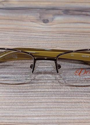 Классические женские двухцветные  очки dov 502 от dereon! usa!1 фото
