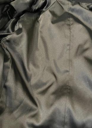 Тёплое шерстяное кашемировое двубортное пальто10 фото