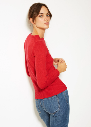 В наявності текстурний светр/джемпер/пуловер з мериносової вовни pure merino wool m&s сollection.2 фото