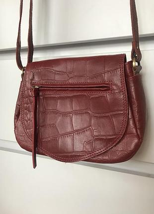 Кожаная сумка кроссбоди soю new york