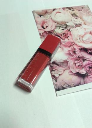 Рідка матова помада bourjois rouge edition velvet lipstick №01 plum plum girl4 фото