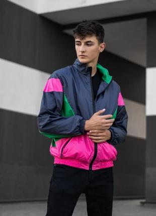 Ветровка nadvizh green-purple