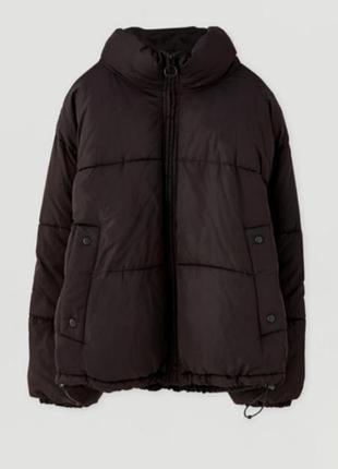 Куртка зимова pull & bear puffer